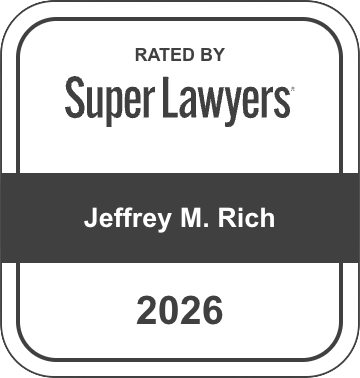 Rated By Super Lawyers | Jeffrey M. Rich | 2026